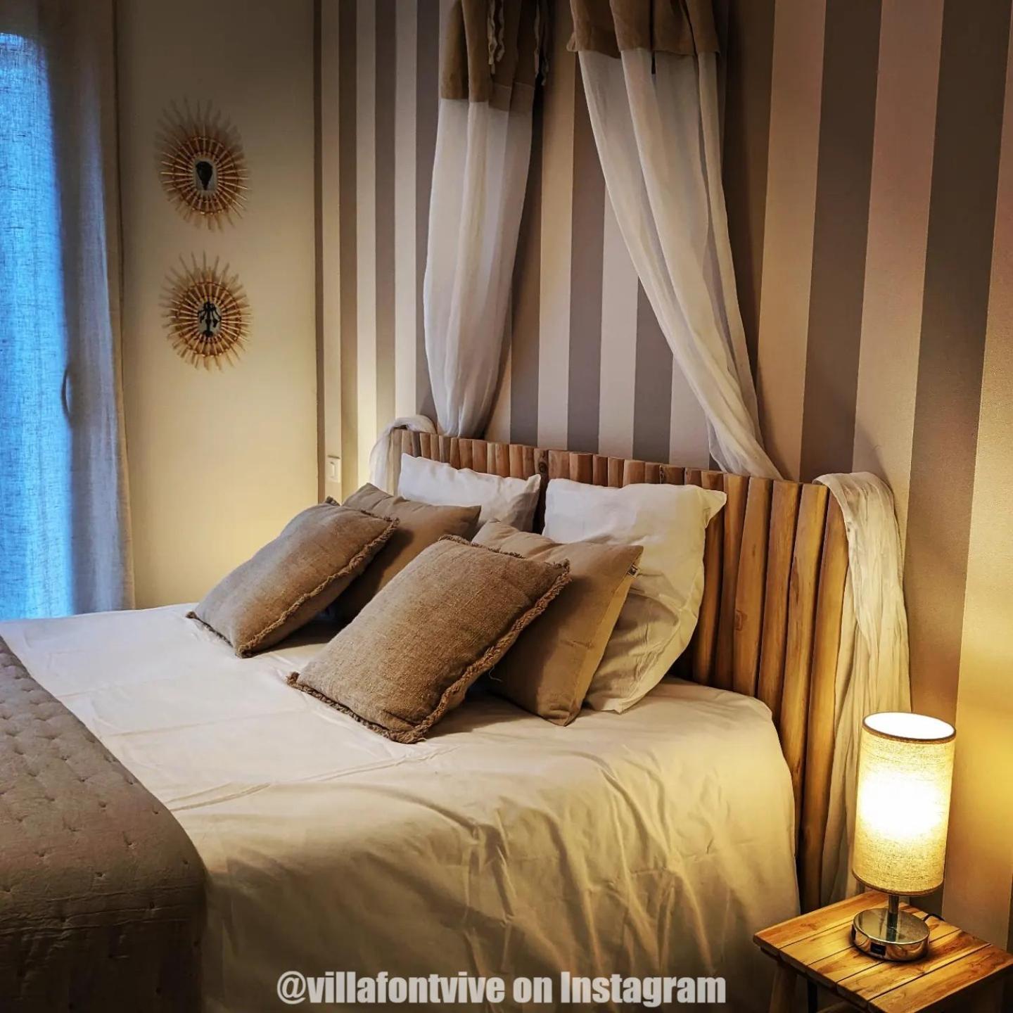 Villa Font Vive - Chambres D'Hotes Eco-Labellisees Avec Cuisine - Confort, Calme Et Vue Exceptionnels ! Grospierres Luaran gambar